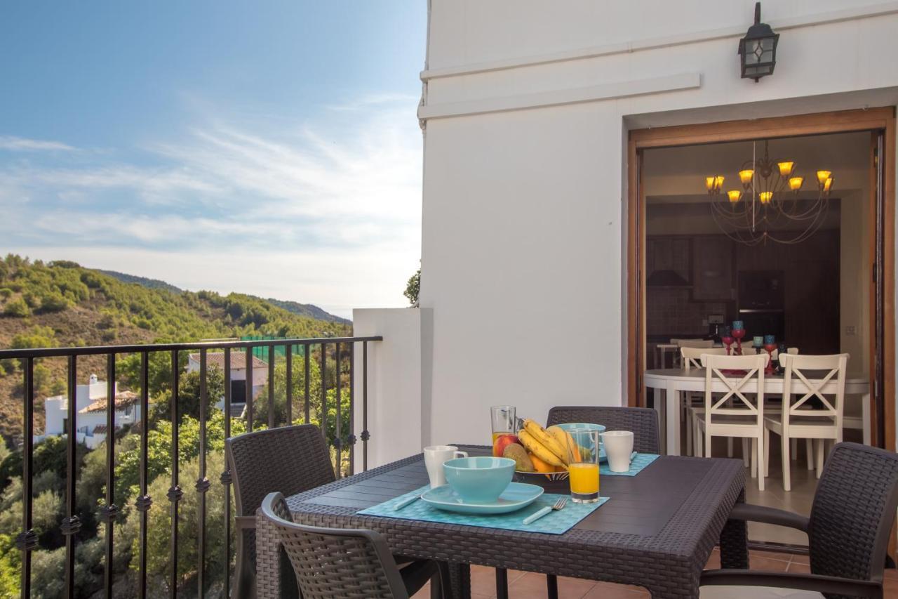 Quiet House In Village Center With Mountains Views Frigiliana Dış mekan fotoğraf