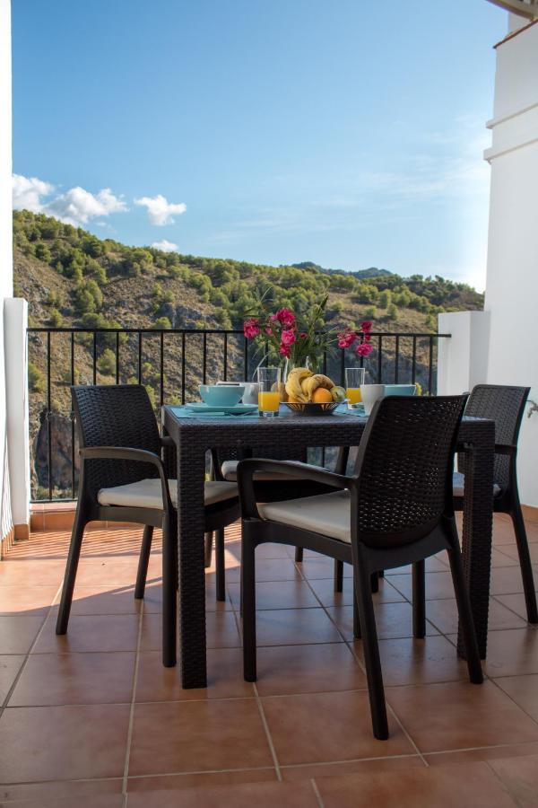 Quiet House In Village Center With Mountains Views Frigiliana Dış mekan fotoğraf